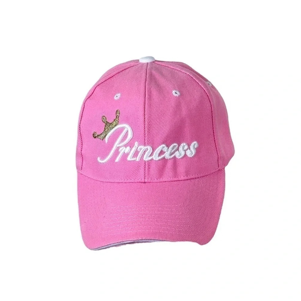 Princess Pink Hat Baseball Cap Adjustable Strap Back Adult
